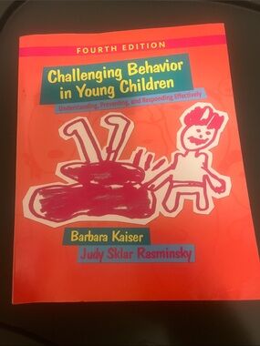 Challenging Behavior in Young Children (Orange) - Barbara Kaiser